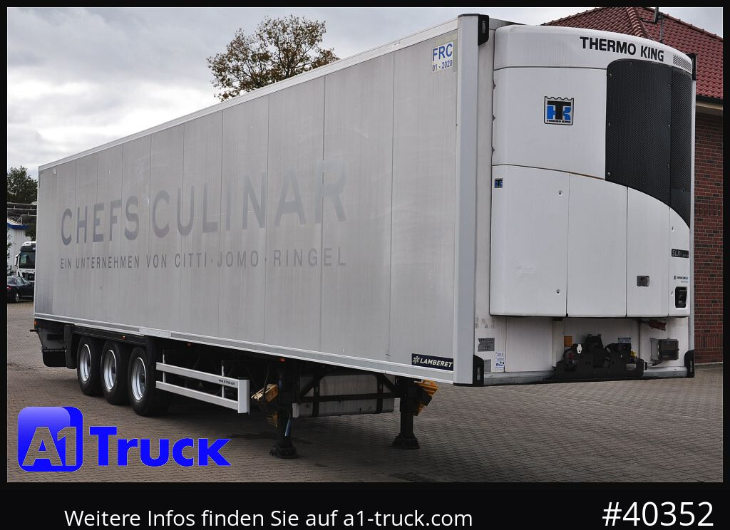LAMBERT LVFS3, Thermo King, Bitemp., Liftachse, - Refrigerated semi-trailer: picture 1 LAMBERT LVFS3, Thermo King, Bitemp., Liftachse, - Refrigerated semi-trailer: picture 1