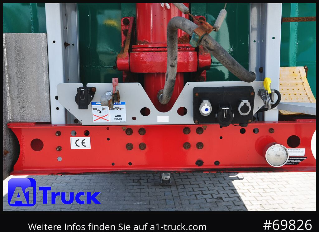 LANGENDORF SKA 24/30, 34m³ Alu, Liftachse, Alufelgen, - Tipper semi-trailer: picture 4 LANGENDORF SKA 24/30, 34m³ Alu, Liftachse, Alufelgen, - Tipper semi-trailer: picture 4