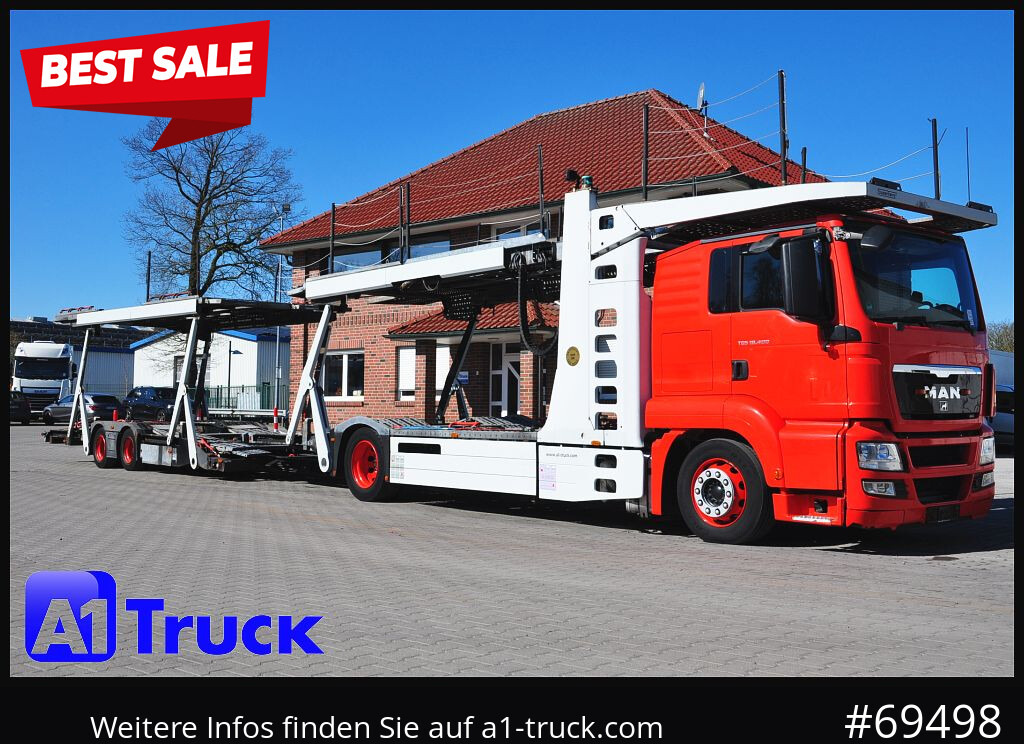 MAN 18.400 TGX, Autotransporter Kässbohrer, - Car transporter truck: picture 1 MAN 18.400 TGX, Autotransporter Kässbohrer, - Car transporter truck: picture 1