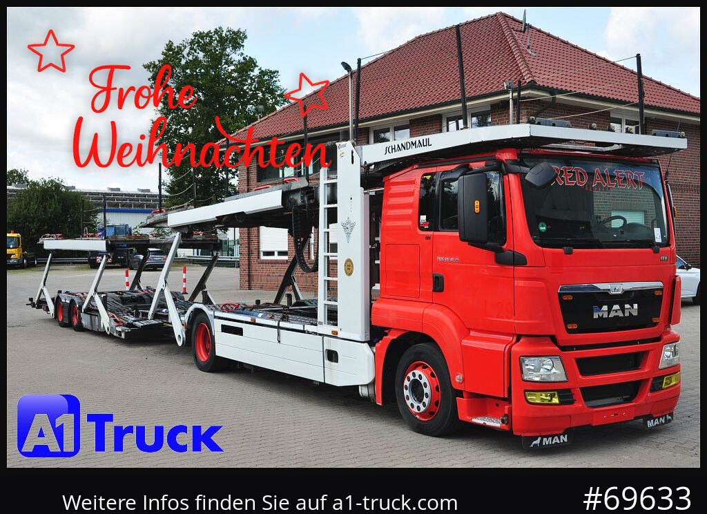MAN 18.400 TGX, Autotransporter Kässbohrer, - Car transporter truck: picture 1 MAN 18.400 TGX, Autotransporter Kässbohrer, - Car transporter truck: picture 1