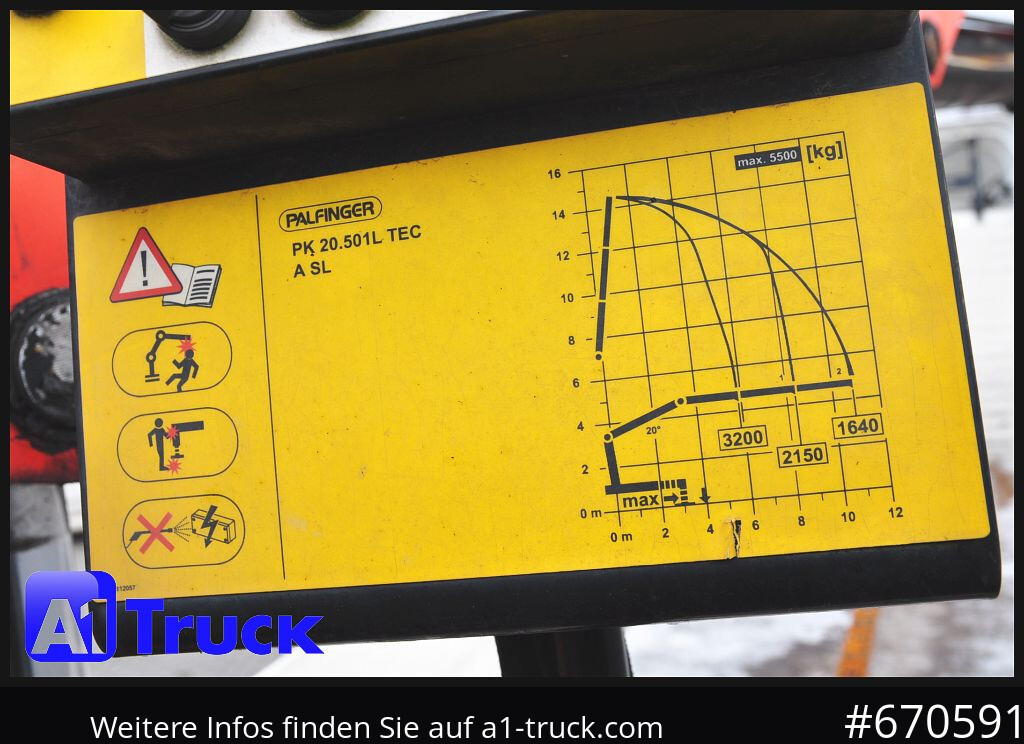 MAN TGS 26.440, Kran PK20.501L Lenkachse, - Dropside/ Flatbed truck, Crane truck: picture 2 MAN TGS 26.440, Kran PK20.501L Lenkachse, - Dropside/ Flatbed truck, Crane truck: picture 2