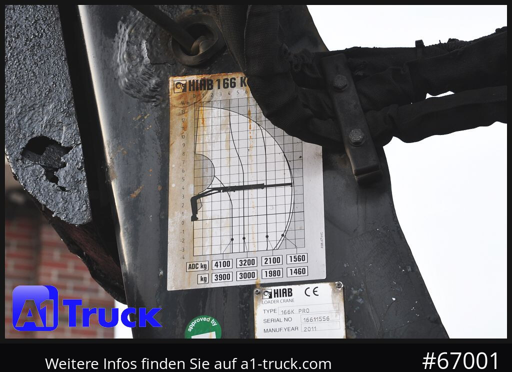 MAN TGX 26.400, Hiab Kran, Lenk-Liftachse, - Crane truck, Dropside/ Flatbed truck: picture 4 MAN TGX 26.400, Hiab Kran, Lenk-Liftachse, - Crane truck, Dropside/ Flatbed truck: picture 4