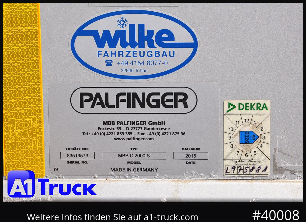Refrigerated truck MERCEDES-BENZ Antos 1835, Kühlkoffer, LBW, Carrier SUPRA 1250 Mt: picture 13
