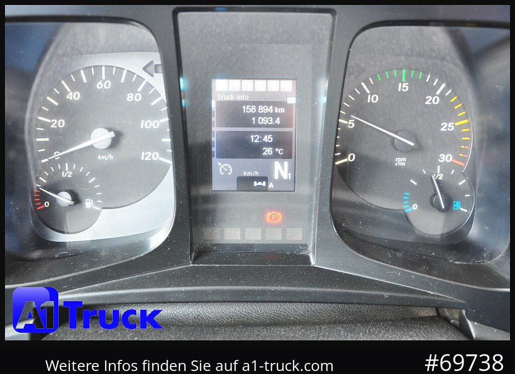 Refuse truck for transportation of garbage MERCEDES-BENZ Antos 2532 Faun Powerpress II Zöller Detla 2301,: picture 7