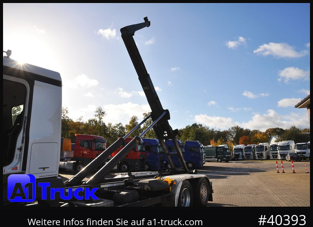 MERCEDES-BENZ Antos 2543, Meiller, Abrollkipper, Lift-Lenkachse, - Hook lift truck: picture 4 MERCEDES-BENZ Antos 2543, Meiller, Abrollkipper, Lift-Lenkachse, - Hook lift truck: picture 4