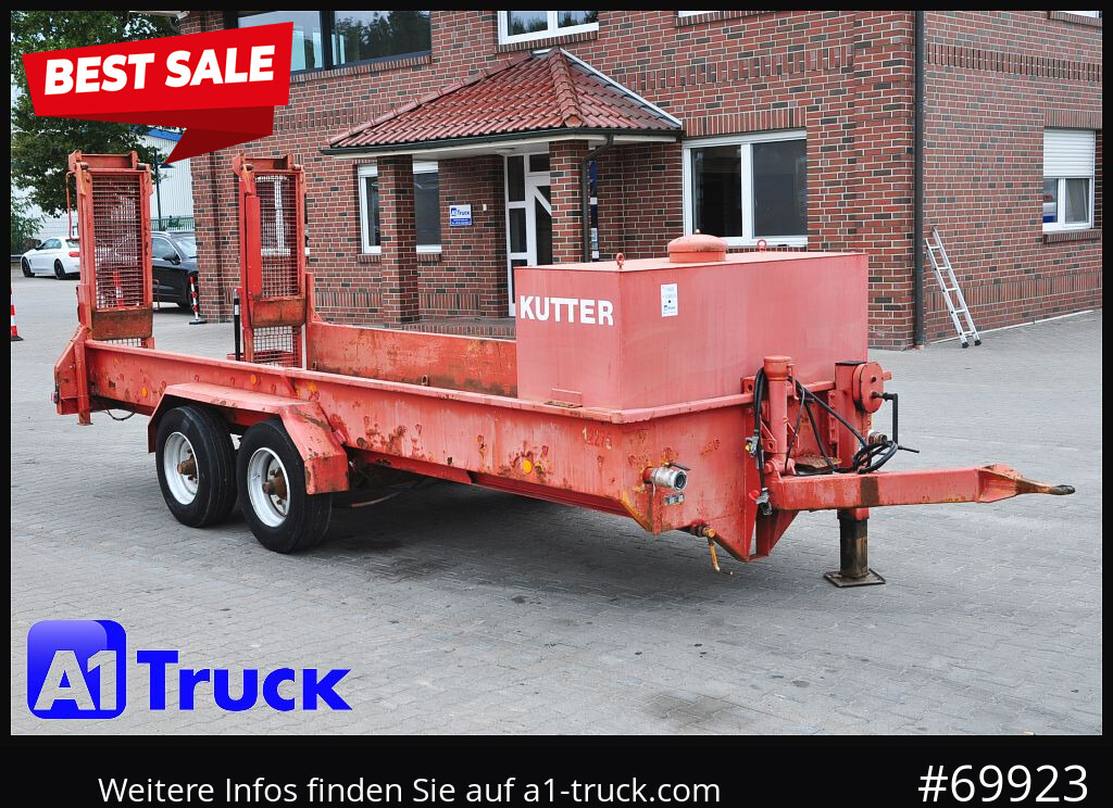 MUELLER-MITTELTAL Obermaier T 60, Tandem, Tieflader mit Rampen - Low loader trailer: picture 1 MUELLER-MITTELTAL Obermaier T 60, Tandem, Tieflader mit Rampen - Low loader trailer: picture 1