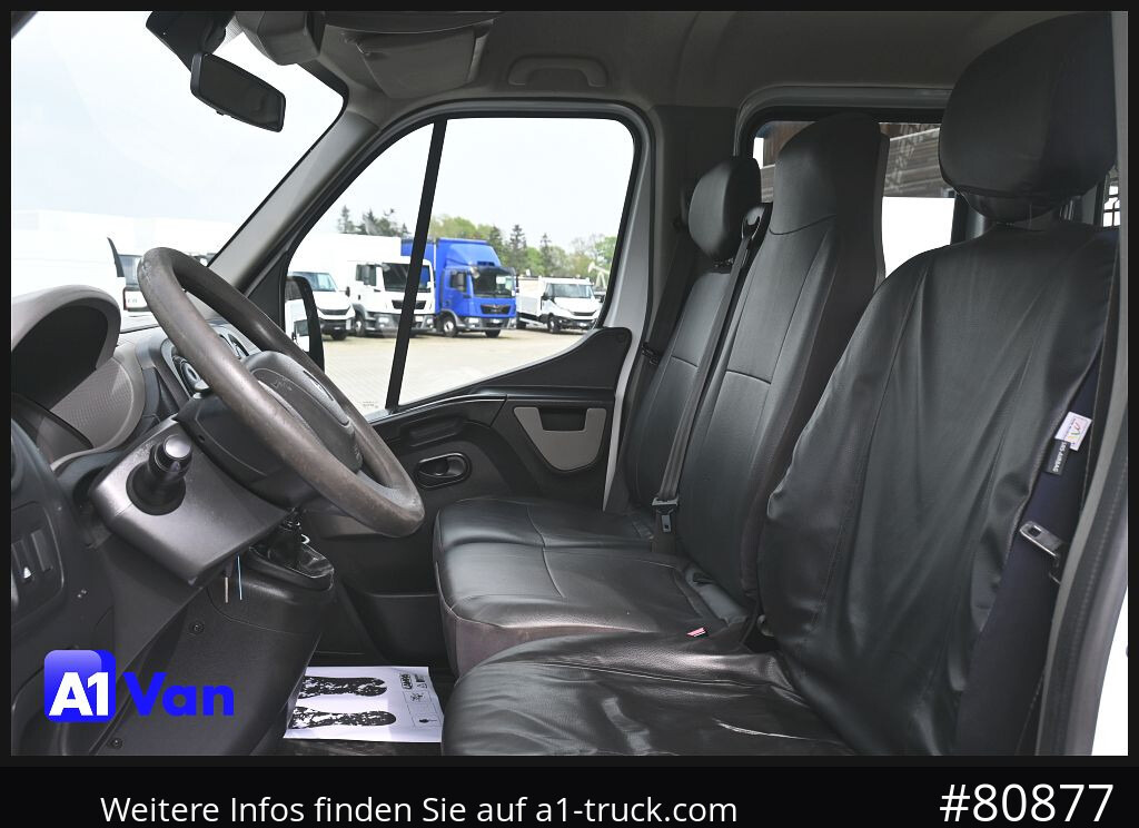 RENAULT Master Pritsche Doka, AHK 3,5Tonnen , Klima, Luftfederung - Open body delivery van, Crew cab van: picture 3 RENAULT Master Pritsche Doka, AHK 3,5Tonnen , Klima, Luftfederung - Open body delivery van, Crew cab van: picture 3