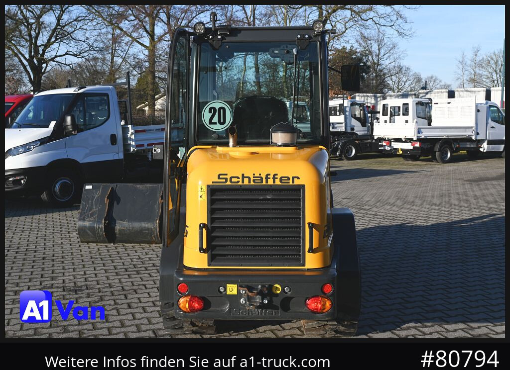 Wheel loader SCHAEFFER Schäffer 2445S Hoflader, Gabel, 127 Bstd.: picture 11 Wheel loader SCHAEFFER Schäffer 2445S Hoflader, Gabel, 127 Bstd.: picture 11
