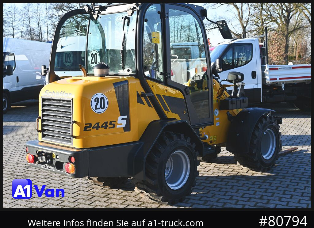 Wheel loader SCHAEFFER Schäffer 2445S Hoflader, Gabel, 127 Bstd.: picture 10 Wheel loader SCHAEFFER Schäffer 2445S Hoflader, Gabel, 127 Bstd.: picture 10