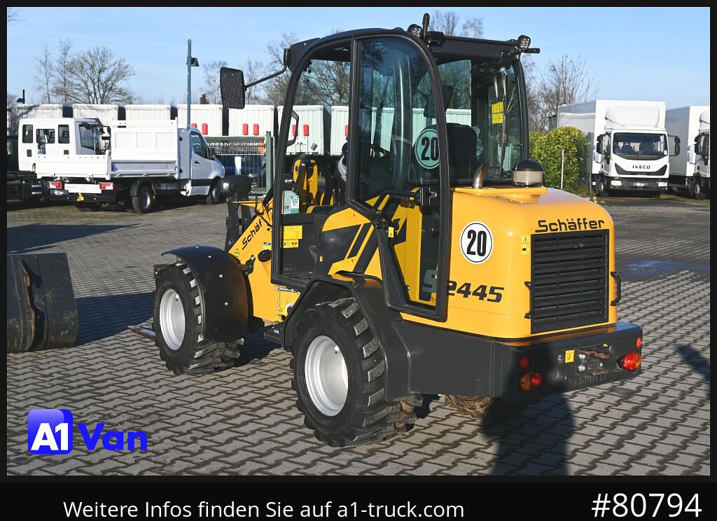 Wheel loader SCHAEFFER Schäffer 2445S Hoflader, Gabel, 127 Bstd.: picture 12 Wheel loader SCHAEFFER Schäffer 2445S Hoflader, Gabel, 127 Bstd.: picture 12