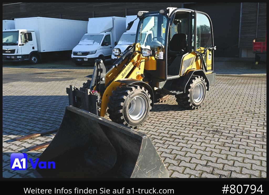 Wheel loader SCHAEFFER Schäffer 2445S Hoflader, Gabel, 127 Bstd.: picture 14 Wheel loader SCHAEFFER Schäffer 2445S Hoflader, Gabel, 127 Bstd.: picture 14