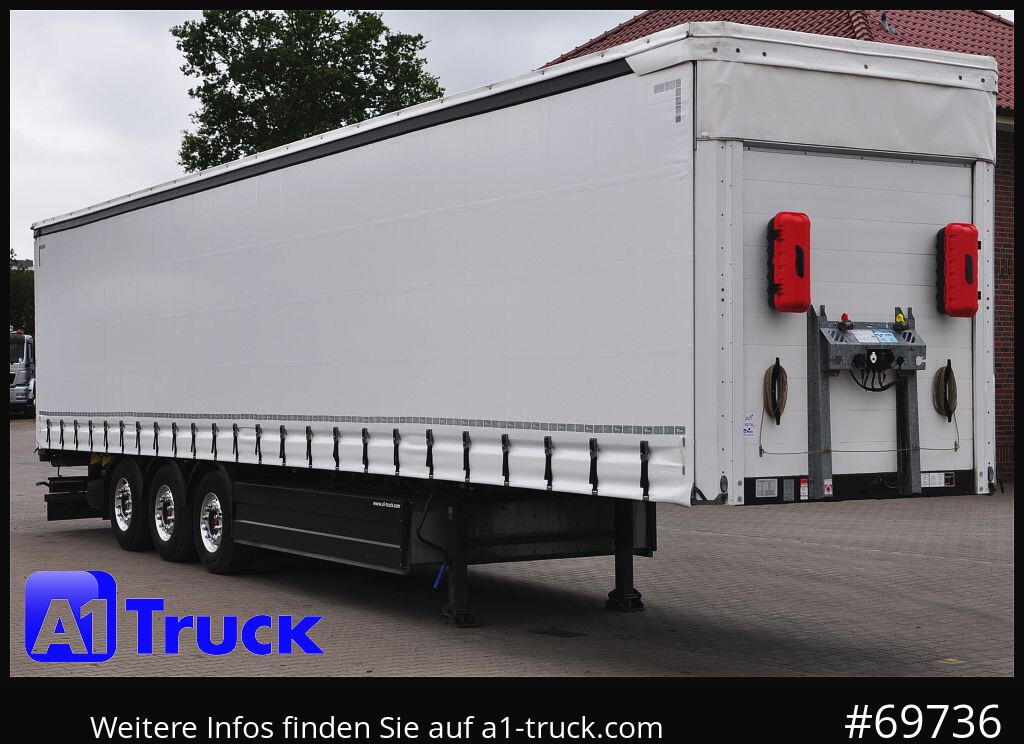 SCHWARZMUELLER Lenkachse Alu, Lift, PK, Code XL DC 9.5 5920 Kg, - Curtainsider semi-trailer: picture 1 SCHWARZMUELLER Lenkachse Alu, Lift, PK, Code XL DC 9.5 5920 Kg, - Curtainsider semi-trailer: picture 1