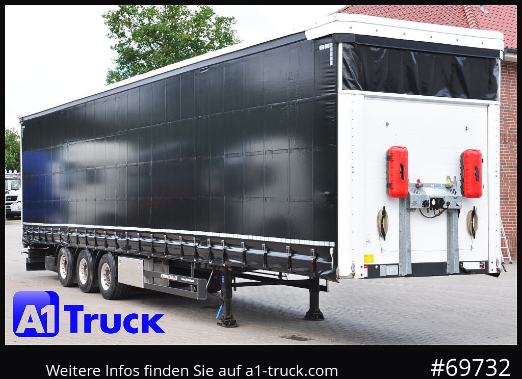 SCHWARZMUELLER Mega Lenkachse Alu, Lift, Code XL 5920 Kg, - Curtainsider semi-trailer: picture 1 SCHWARZMUELLER Mega Lenkachse Alu, Lift, Code XL 5920 Kg, - Curtainsider semi-trailer: picture 1