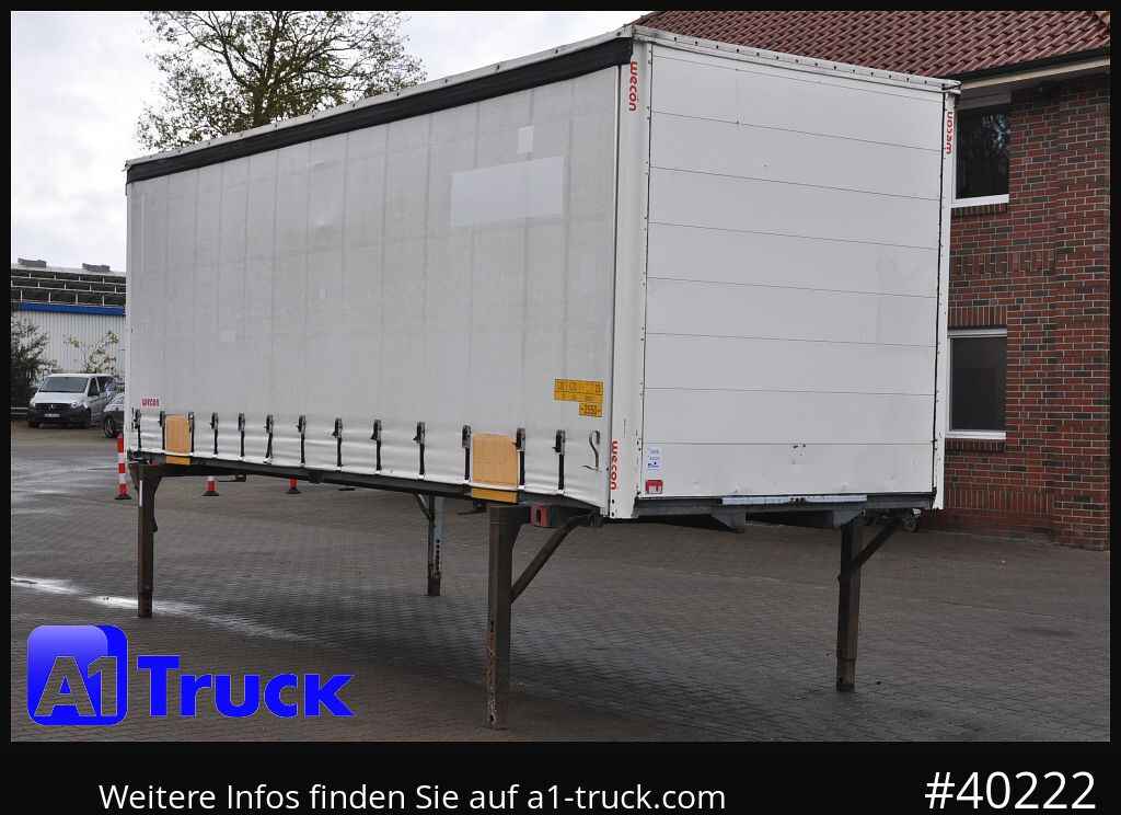 WECON WPR 745, verzinkt, 2520 innen, Code XL - Curtainside swap body: picture 1 WECON WPR 745, verzinkt, 2520 innen, Code XL - Curtainside swap body: picture 1