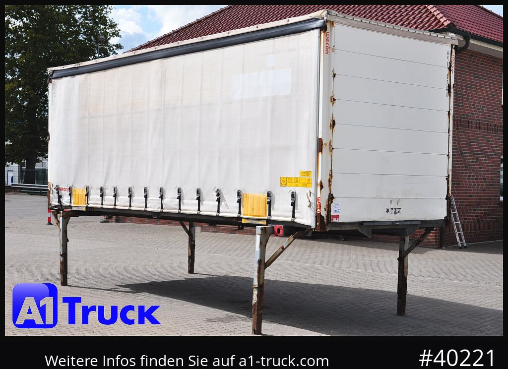 WECON WPR 745, verzinkt, 2520 innen, Code XL - Curtainside swap body: picture 1 WECON WPR 745, verzinkt, 2520 innen, Code XL - Curtainside swap body: picture 1