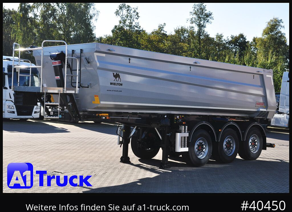 WIELTON Wielton 26m³ Strong Master Stahl - Tipper semi-trailer: picture 1 WIELTON Wielton 26m³ Strong Master Stahl - Tipper semi-trailer: picture 1