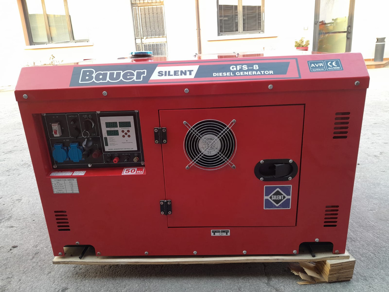 BAUER GENERATOR GFS-8 8.8kW GRUPPO ELETTROGENO 8.8KW 230V 50HZ - Generator set: picture 1 BAUER GENERATOR GFS-8 8.8kW GRUPPO ELETTROGENO 8.8KW 230V 50HZ - Generator set: picture 1