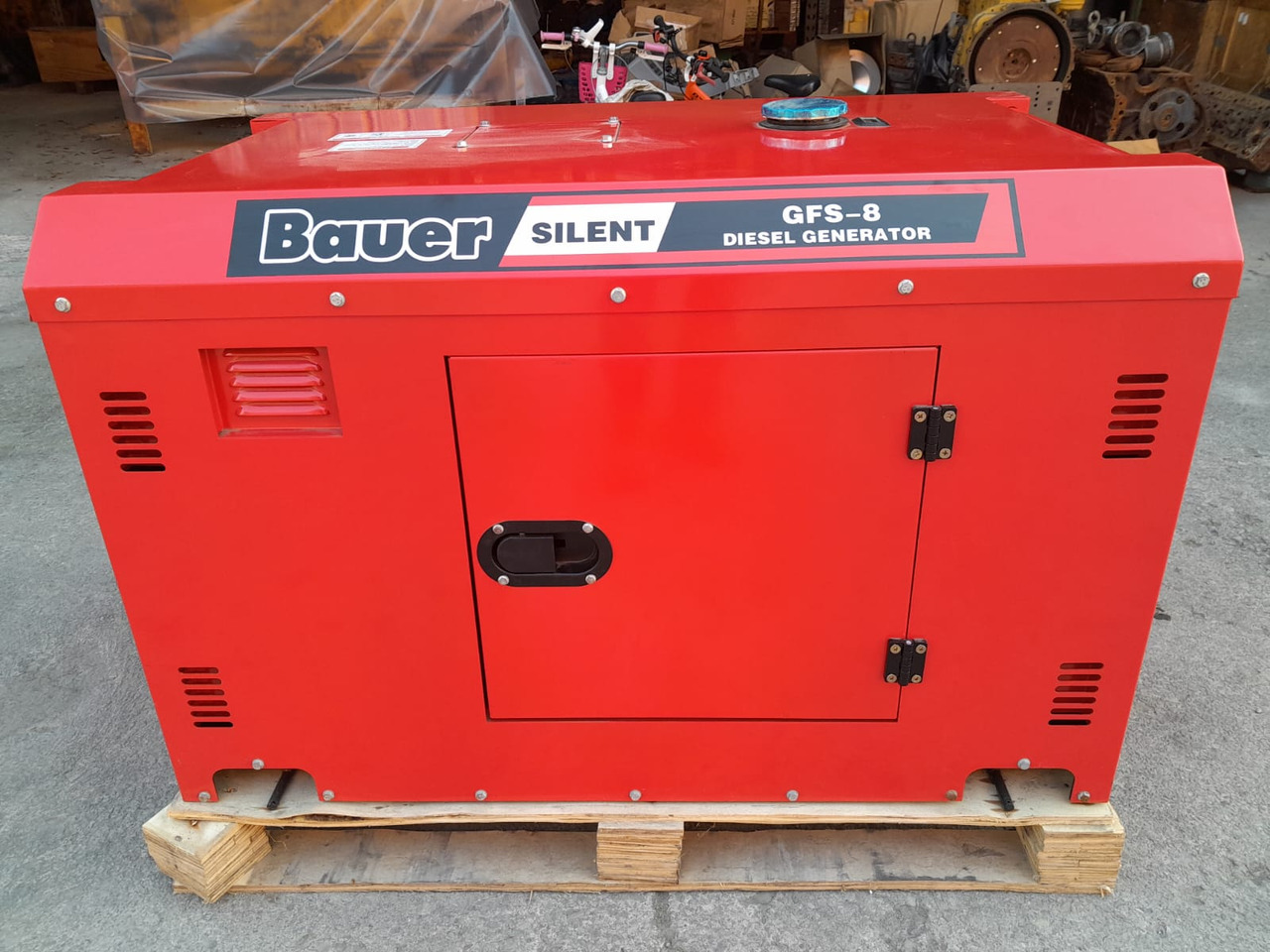 BAUER GENERATOR GFS-8 8.8kW GRUPPO ELETTROGENO 8.8KW 230V 50HZ - Generator set: picture 2 BAUER GENERATOR GFS-8 8.8kW GRUPPO ELETTROGENO 8.8KW 230V 50HZ - Generator set: picture 2