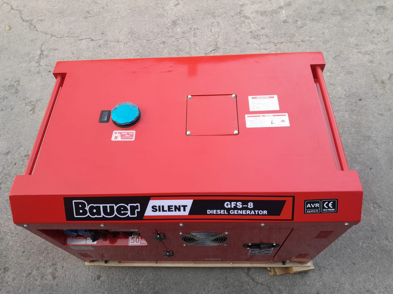 BAUER GENERATOR GFS-8 8.8kW GRUPPO ELETTROGENO 8.8KW 230V 50HZ - Generator set: picture 4 BAUER GENERATOR GFS-8 8.8kW GRUPPO ELETTROGENO 8.8KW 230V 50HZ - Generator set: picture 4