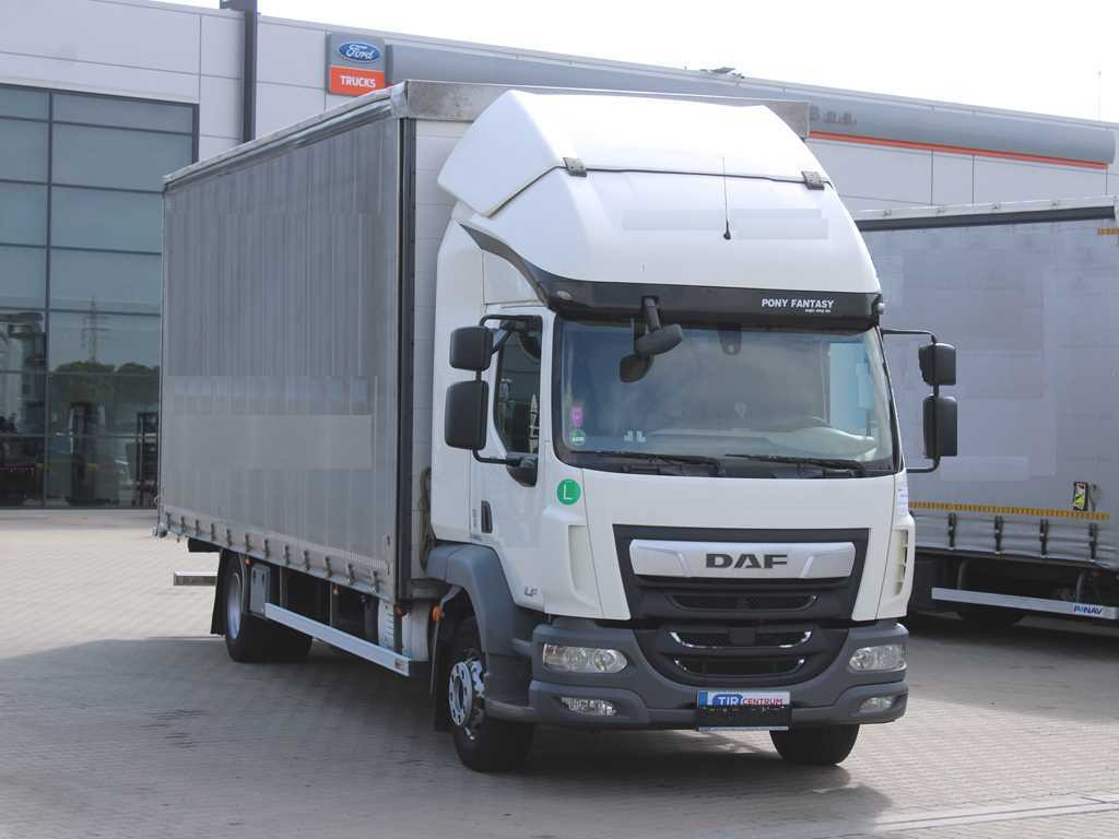 DAF LF 290 FA, EURO 6, SLEEPING BODY - Curtain side truck: picture 3 DAF LF 290 FA, EURO 6, SLEEPING BODY - Curtain side truck: picture 3
