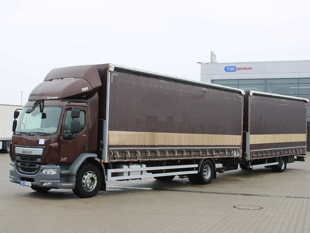 DAF LF 310 FA, EURO 6 + SVAN CHT101 - Curtain side truck: picture 1 DAF LF 310 FA, EURO 6 + SVAN CHT101 - Curtain side truck: picture 1