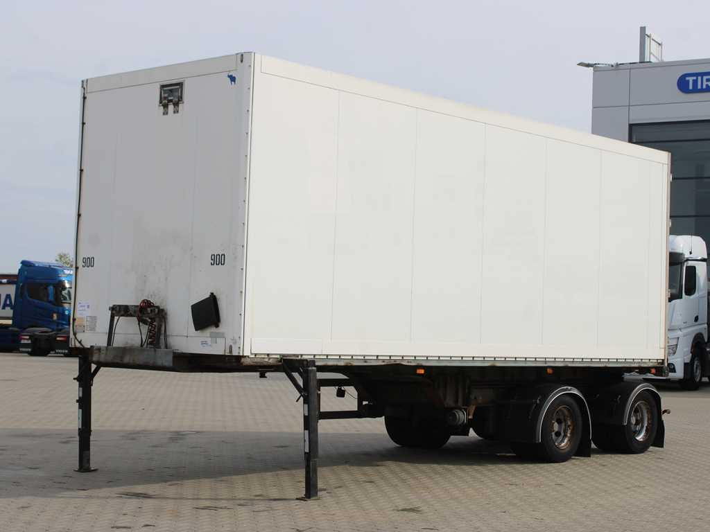 HFR SX20, AXLES 10t, EXPANDABLE - Closed box semi-trailer: picture 1 HFR SX20, AXLES 10t, EXPANDABLE - Closed box semi-trailer: picture 1