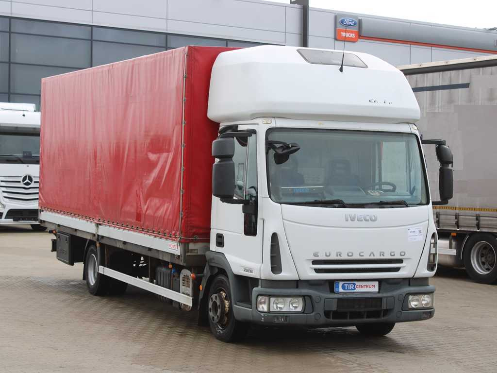 Iveco EUROCARGO ML 75E18, EURO 4, SIDE PANEL, SLEEPING BODY - Curtain side truck: picture 3 Iveco EUROCARGO ML 75E18, EURO 4, SIDE PANEL, SLEEPING BODY - Curtain side truck: picture 3