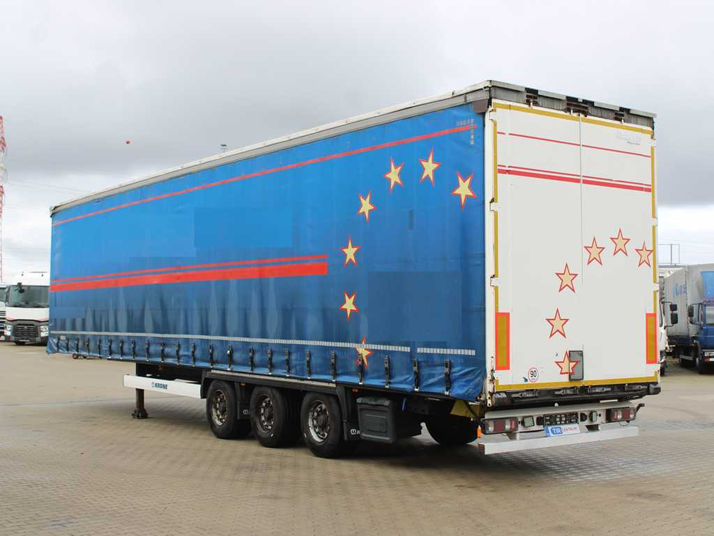 Krone MEGA LINER, LOWDECK, LIFTING AXLE, MULTILOCK - Curtainsider semi-trailer: picture 5 Krone MEGA LINER, LOWDECK, LIFTING AXLE, MULTILOCK - Curtainsider semi-trailer: picture 5