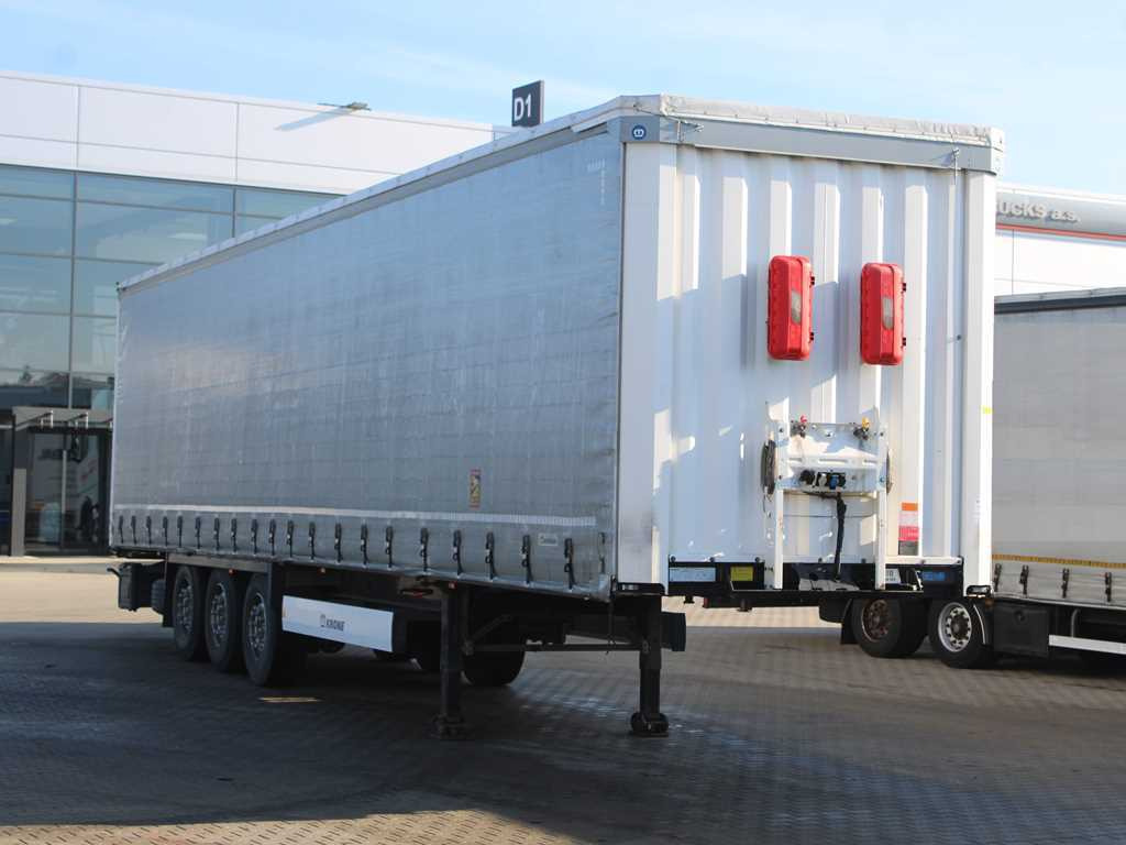 Krone SD, LIFTING AXLE, MULTILOCK - Curtainsider semi-trailer: picture 3 Krone SD, LIFTING AXLE, MULTILOCK - Curtainsider semi-trailer: picture 3