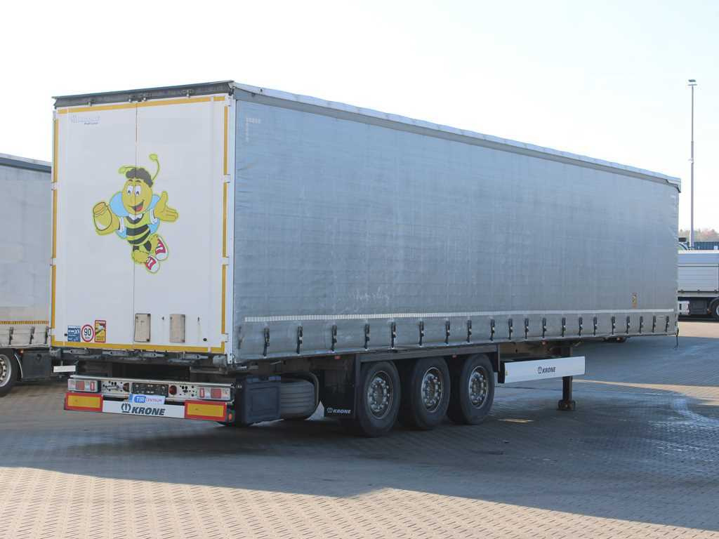 Krone SD, LIFTING AXLE, MULTILOCK - Curtainsider semi-trailer: picture 4 Krone SD, LIFTING AXLE, MULTILOCK - Curtainsider semi-trailer: picture 4