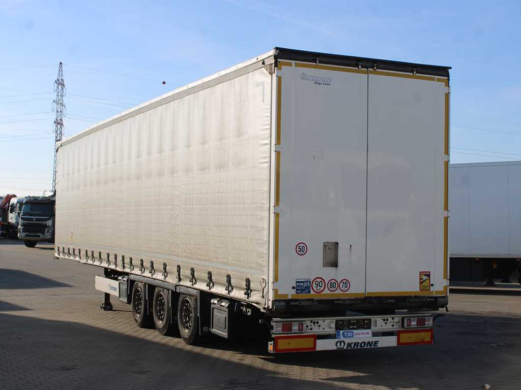 Krone SD, LIFTING AXLE, MULTILOCK, LOWDECK, LIFTING ROOF - Curtainsider semi-trailer: picture 5 Krone SD, LIFTING AXLE, MULTILOCK, LOWDECK, LIFTING ROOF - Curtainsider semi-trailer: picture 5