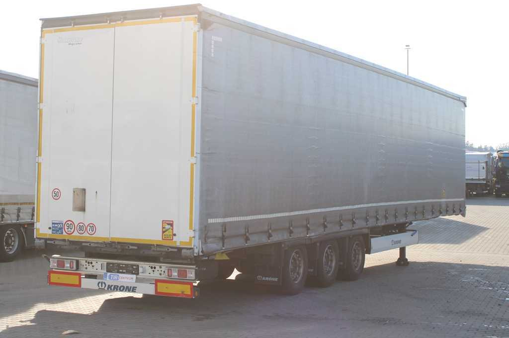 Krone SD, LIFTING AXLE, MULTILOCK, LOWDECK, LIFTING ROOF - Curtainsider semi-trailer: picture 4 Krone SD, LIFTING AXLE, MULTILOCK, LOWDECK, LIFTING ROOF - Curtainsider semi-trailer: picture 4