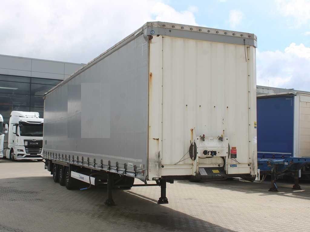 Krone SD, LOWDECK, LIFTING AXLE, MULTILOCK, LIFTING ROOF - Curtainsider semi-trailer: picture 3 Krone SD, LOWDECK, LIFTING AXLE, MULTILOCK, LIFTING ROOF - Curtainsider semi-trailer: picture 3