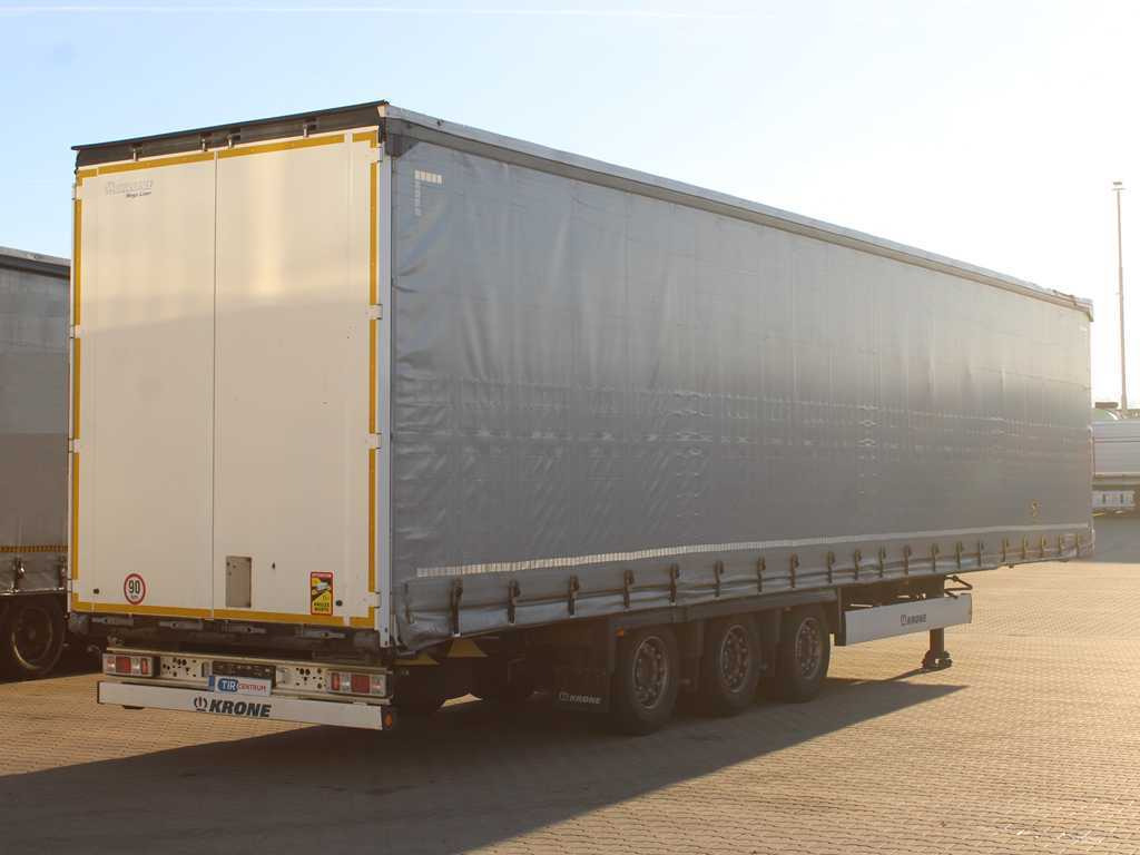 Krone SD, LOWDECK, LIFTING AXLE, MULTILOCK, LIFTING ROOF - Curtainsider semi-trailer: picture 4 Krone SD, LOWDECK, LIFTING AXLE, MULTILOCK, LIFTING ROOF - Curtainsider semi-trailer: picture 4