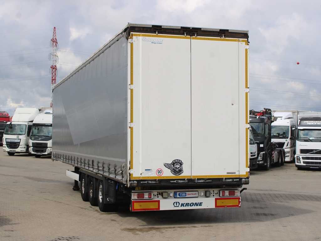 Krone SD, LOWDECK, LIFTING AXLE, MULTILOCK, LIFTING ROOF - Curtainsider semi-trailer: picture 5 Krone SD, LOWDECK, LIFTING AXLE, MULTILOCK, LIFTING ROOF - Curtainsider semi-trailer: picture 5