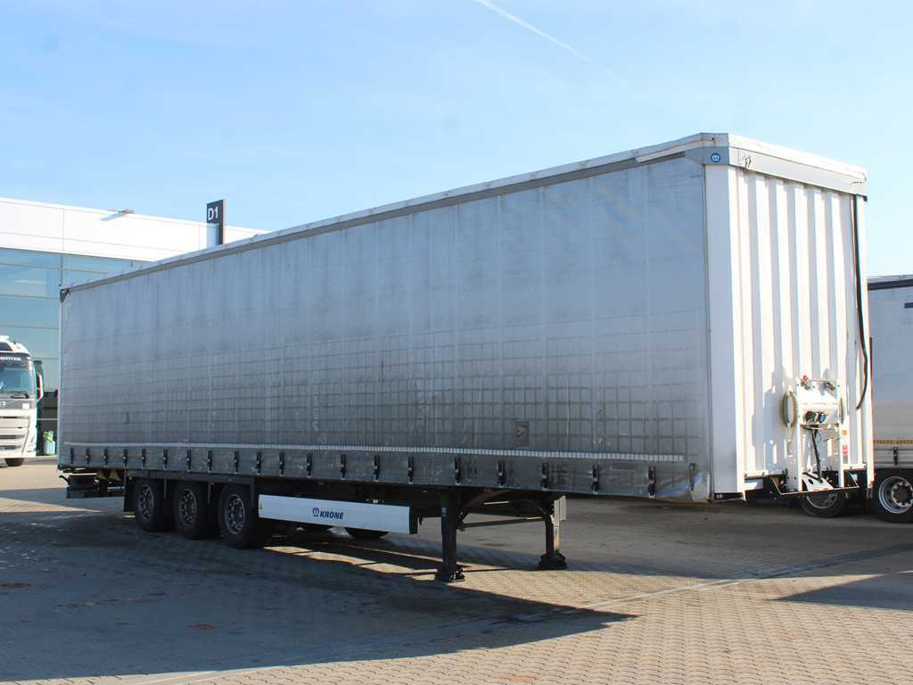 Krone SD, LOWDECK, LIFTING AXLE, MULTILOCK, LIFTING ROOF - Curtainsider semi-trailer: picture 3 Krone SD, LOWDECK, LIFTING AXLE, MULTILOCK, LIFTING ROOF - Curtainsider semi-trailer: picture 3