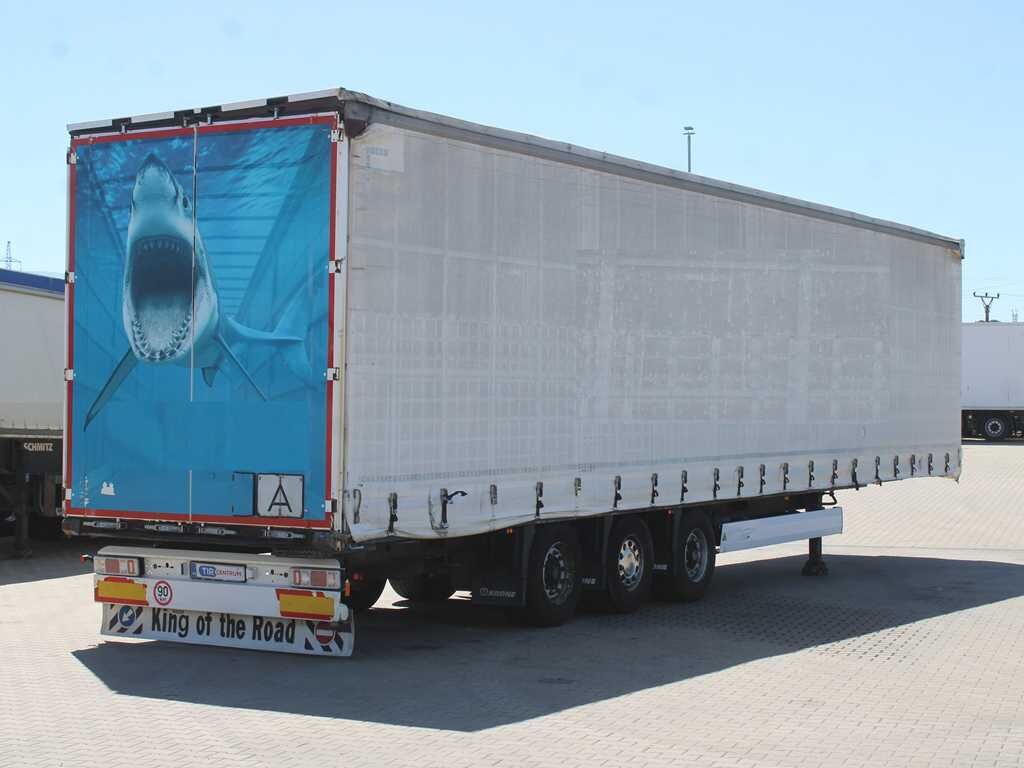 Krone SD, LOWDECK, MULTILOCK, LIFTING AXLE, LIFTING ROOF - Curtainsider semi-trailer: picture 3 Krone SD, LOWDECK, MULTILOCK, LIFTING AXLE, LIFTING ROOF - Curtainsider semi-trailer: picture 3