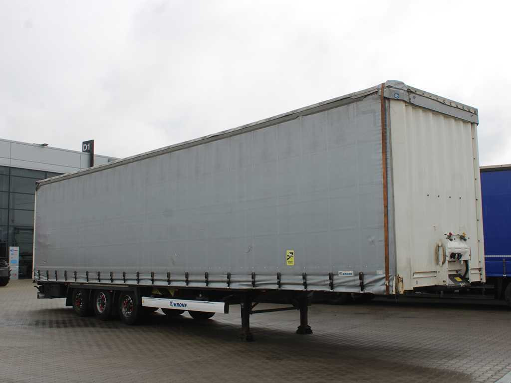 Krone SD, LOWDECK, MULTILOCK, LIFTING AXLE, LIFTING ROOF - Curtainsider semi-trailer: picture 3 Krone SD, LOWDECK, MULTILOCK, LIFTING AXLE, LIFTING ROOF - Curtainsider semi-trailer: picture 3