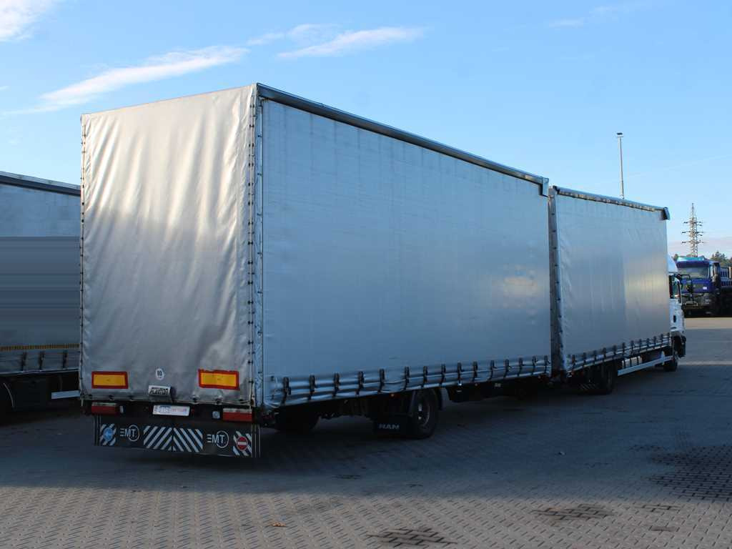 MAN TGL 8.210, EURO 4 + H&W TRAILER - Curtain side truck: picture 4 MAN TGL 8.210, EURO 4 + H&W TRAILER - Curtain side truck: picture 4