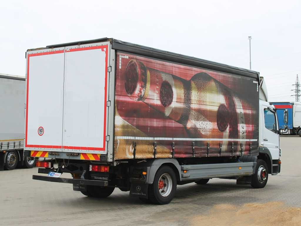 Mercedes-Benz ATEGO 1218, EURO 4 - Curtain side truck: picture 3 Mercedes-Benz ATEGO 1218, EURO 4 - Curtain side truck: picture 3