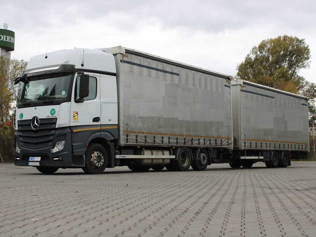 Mercedes-Benz Actros 2542, 6X2, LIFTING AXLE + PANAV TVK18M - Curtain side truck: picture 1 Mercedes-Benz Actros 2542, 6X2, LIFTING AXLE + PANAV TVK18M - Curtain side truck: picture 1