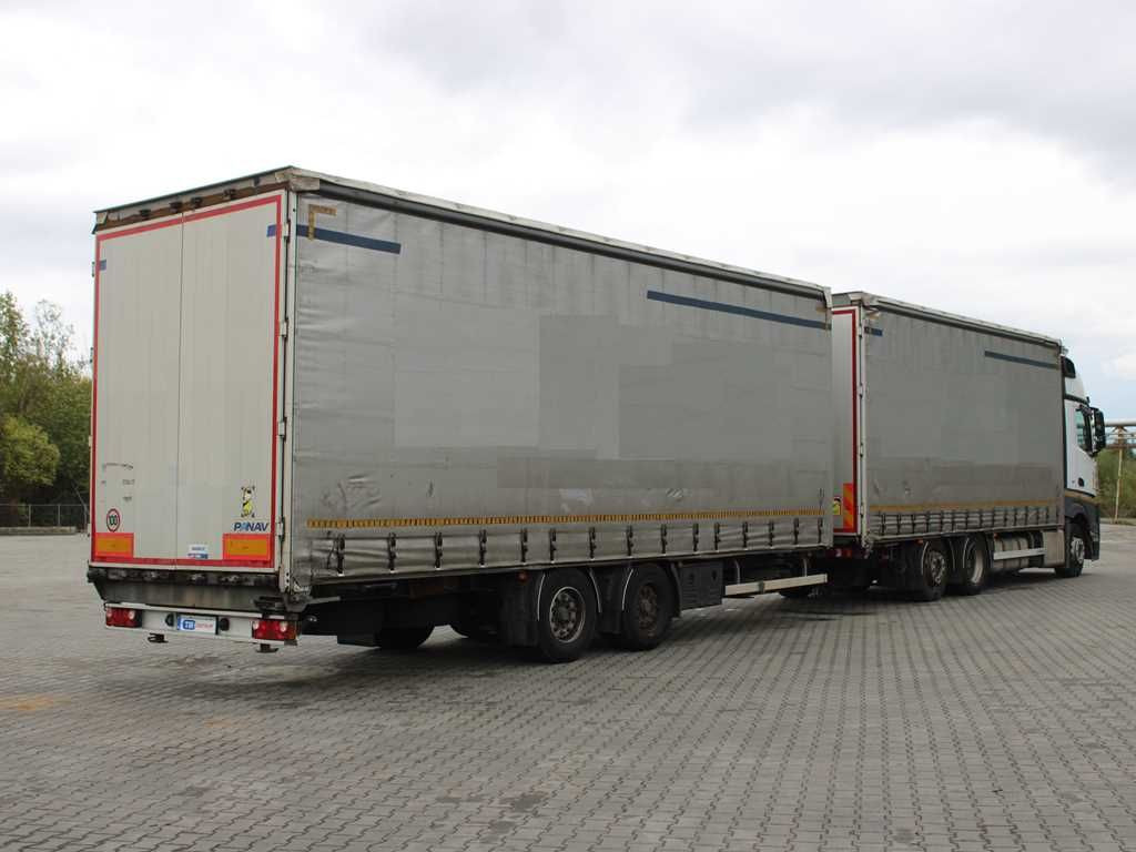 Mercedes-Benz Actros 2542, 6X2, LIFTING AXLE + PANAV TVK18M - Curtain side truck: picture 3 Mercedes-Benz Actros 2542, 6X2, LIFTING AXLE + PANAV TVK18M - Curtain side truck: picture 3
