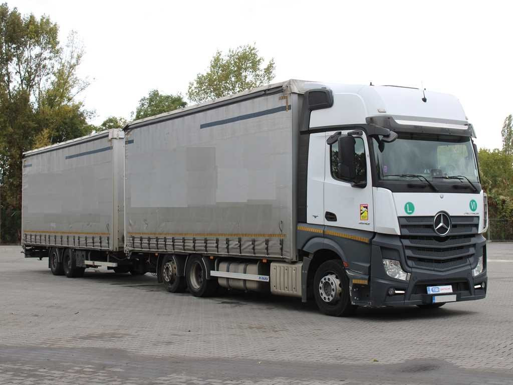 Mercedes-Benz Actros 2542, 6X2, LIFTING AXLE + PANAV TVK18M - Curtain side truck: picture 2 Mercedes-Benz Actros 2542, 6X2, LIFTING AXLE + PANAV TVK18M - Curtain side truck: picture 2