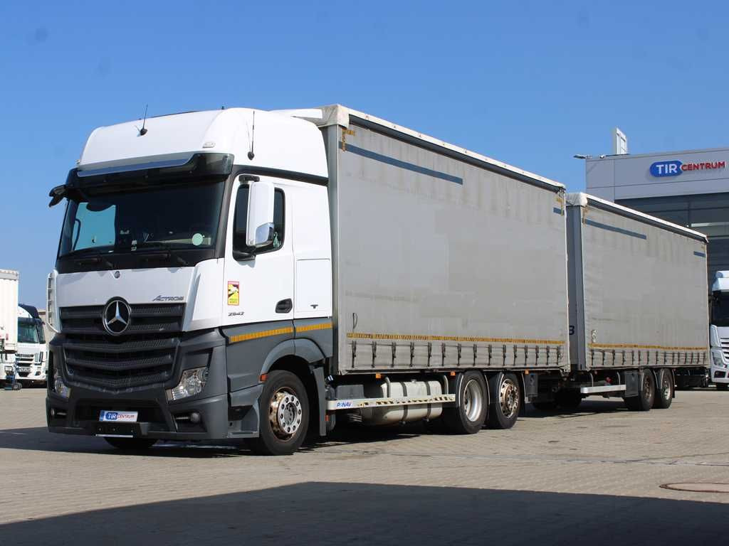 Mercedes-Benz Actros 2542, EURO 6, 6X2 + PANAV TV018M - Curtain side truck: picture 1 Mercedes-Benz Actros 2542, EURO 6, 6X2 + PANAV TV018M - Curtain side truck: picture 1