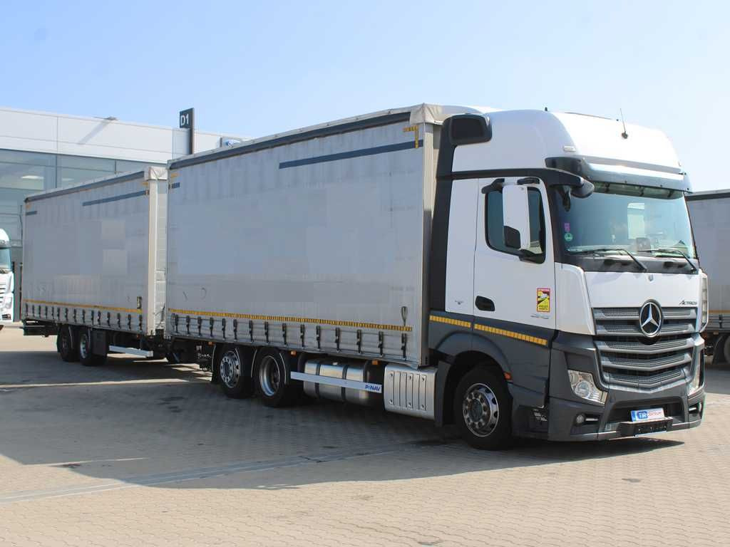 Mercedes-Benz Actros 2542, EURO 6, 6X2 + PANAV TV018M - Curtain side truck: picture 2 Mercedes-Benz Actros 2542, EURO 6, 6X2 + PANAV TV018M - Curtain side truck: picture 2