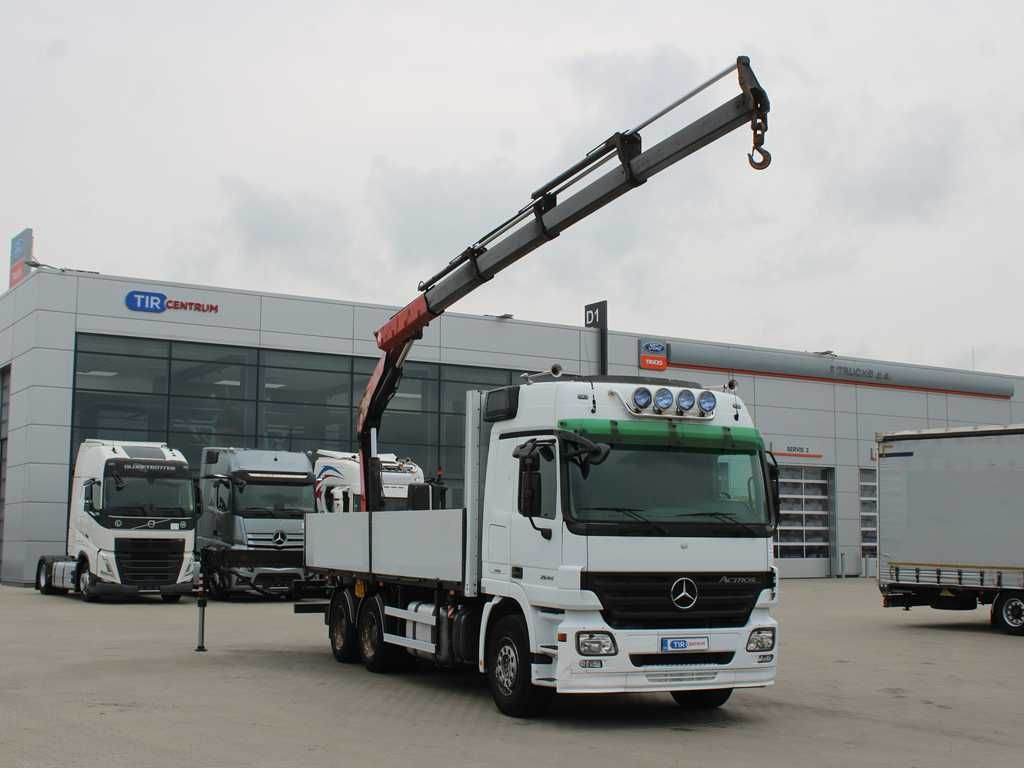 Mercedes-Benz Actros 2644, 6X4, EURO 4, CRANE FASSI F210 - Dropside/ Flatbed truck, Crane truck: picture 2 Mercedes-Benz Actros 2644, 6X4, EURO 4, CRANE FASSI F210 - Dropside/ Flatbed truck, Crane truck: picture 2