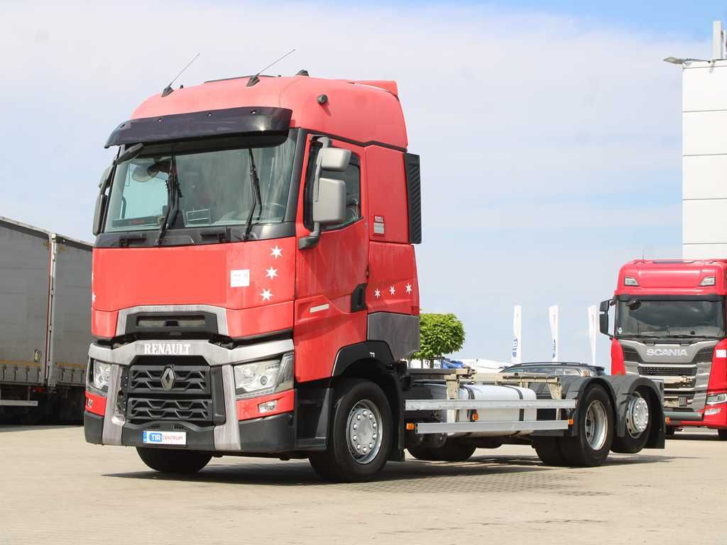 Renault T 480, BDF, EURO 6, AIR SUSPENSIONS,LIFTING AXLE - Cab chassis truck: picture 1 Renault T 480, BDF, EURO 6, AIR SUSPENSIONS,LIFTING AXLE - Cab chassis truck: picture 1