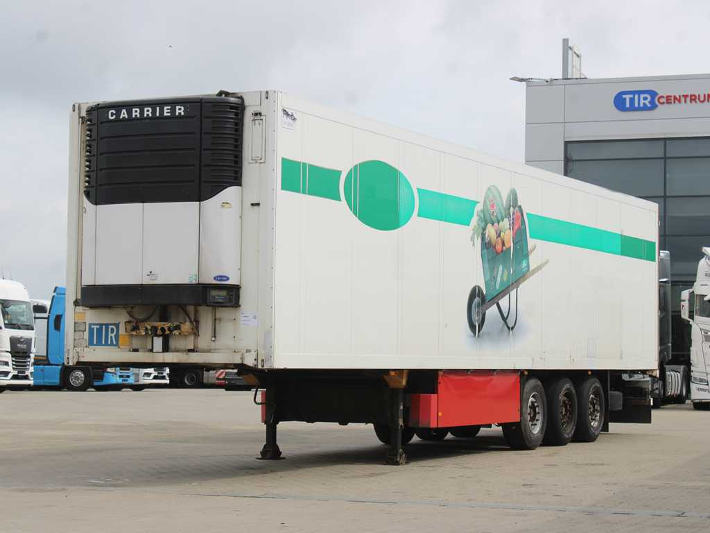Schmitz SKO 24, LIFTING AXLE, SAF, CARRIER - Refrigerated semi-trailer: picture 1 Schmitz SKO 24, LIFTING AXLE, SAF, CARRIER - Refrigerated semi-trailer: picture 1