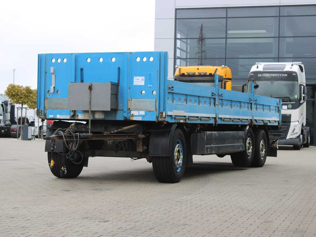 Schwarzmüller PA 3/E, LIFTING AXLE, SIDE PANEL - Dropside/ Flatbed trailer: picture 1 Schwarzmüller PA 3/E, LIFTING AXLE, SIDE PANEL - Dropside/ Flatbed trailer: picture 1