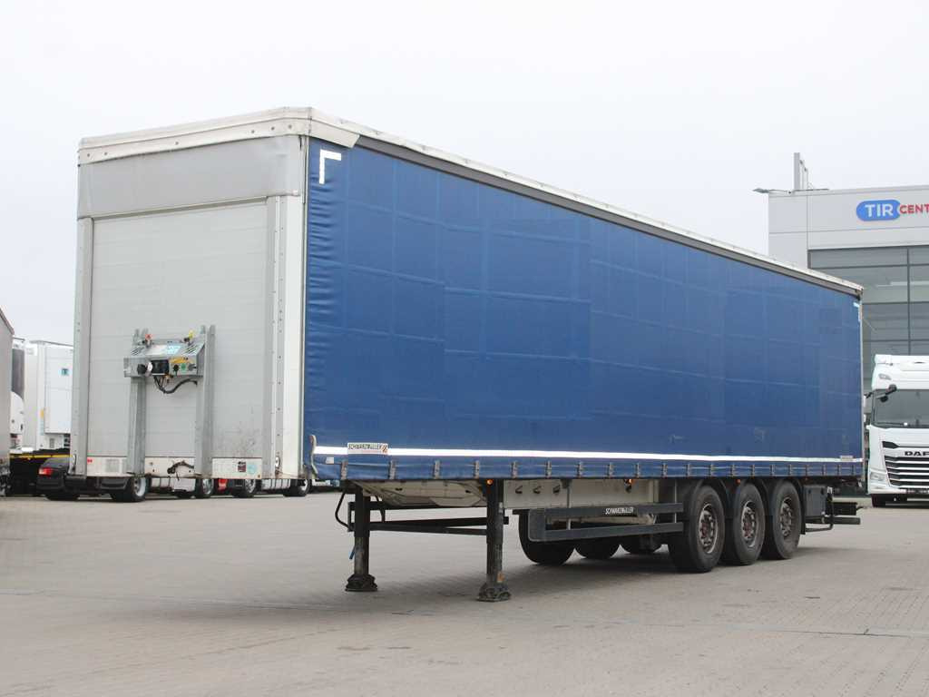 Schwarzmüller SPA 3/E, LIFT AXLE, LOADER, MULTILOCK, SAF - Curtainsider semi-trailer: picture 1 Schwarzmüller SPA 3/E, LIFT AXLE, LOADER, MULTILOCK, SAF - Curtainsider semi-trailer: picture 1